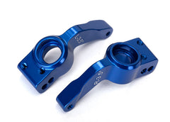 Traxxas Axle Carriers, Rear, 6061-T6 Aluminum, Left & Right (blue-anodized) (6455)