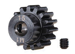 Traxxas Gear, 15-T Pinion (1.0 metric pitch) (6487R)