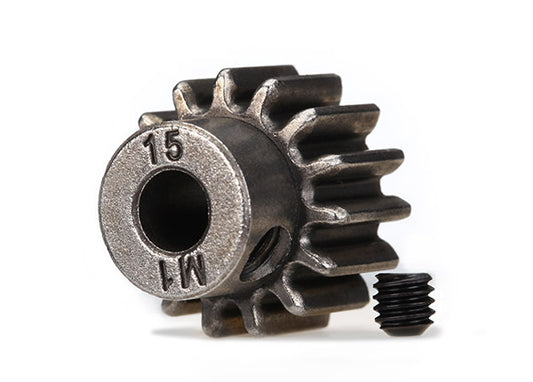 Traxxas Gear, 15-T Pinion (1.0 metric pitch) (6487X)