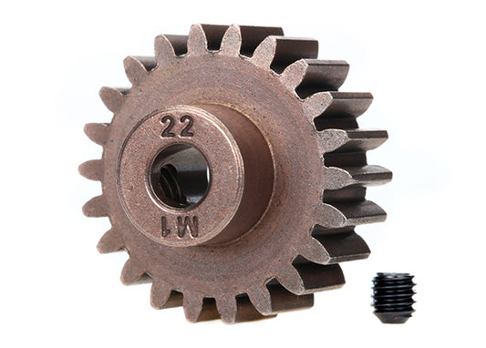 Traxxas Gear, 22-T Pinion (1.0 metric pitch) (6495X)