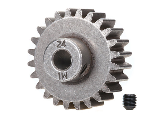 Traxxas Gear, 24-T Pinion (1.0 metric pitch) (fits 5mm shaft) (6496X)