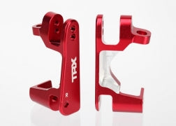 Traxxas Caster Blocks (C-Hubs), (Red-Anodized) (6832R)