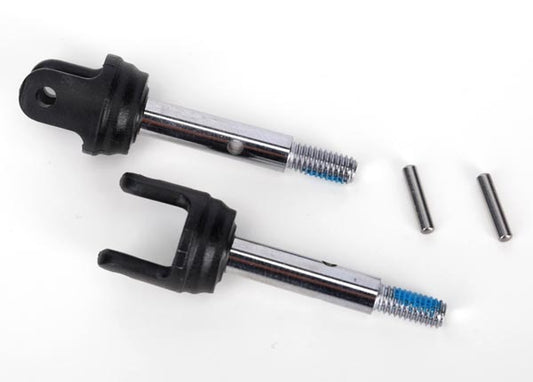 Traxxas Stub Axles, Rear, Heavy Duty (2)/Pins (2) (6853X)