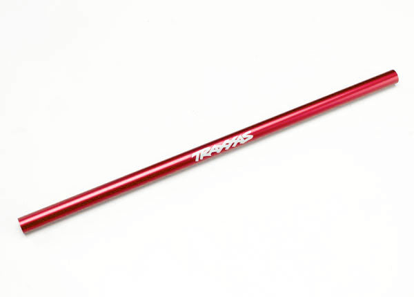 Traxxas Driveshaft, Center, 6061-T6 Aluminum (red-anodized) (6855R)