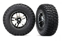 Traxxas Tires & Wheels, Assembled, Glued (6873T)