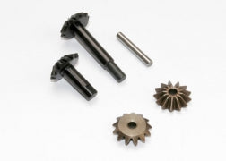 Traxxas Gear Set, Center Differential (output gears (2)/ spider gears (2)/ spider gear shaft) (6883)