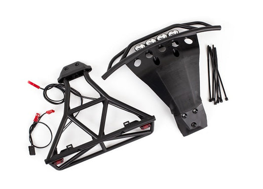 Traxxas LED light set, complete (includes front and rear bumpers with LED light bar (6894)