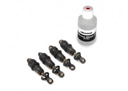 Traxxas Shocks, GTR hard anodized, PTFE-coated bodies with TiN shafts (fully assembled, without springs) (4) (7061X) TRAXXAS