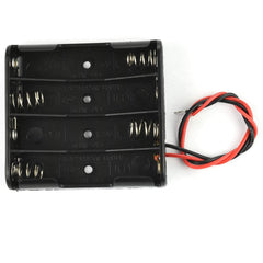 AAA x4 Battery Holder Box w/Pigtail Leads