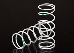 Traxxas Spring, shock, white (GTR long) (0.653 rate green) (1 pair) (7741)