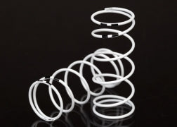 Traxxas Spring, Shock, White (GTR long) (0.767 Rate Black) (1 pair) (7444)