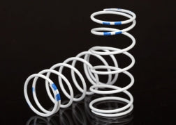 Traxxas Spring, Shock, White (GTR long) (0.892 rate blue) (1 pair) (7448) TRAXXAS