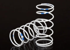 Traxxas Spring, Shock, White (GTR long) (0.892 rate blue) (1 pair) (7448) TRAXXAS