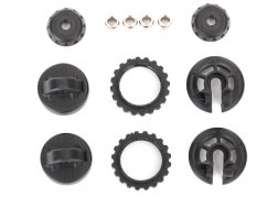 Traxxas Caps & Spring Retainers, GTR Shock (upper cap (2)/ hollow balls (4)/ bottom cap (2)/ upper retainer (2)/ lower retainer (2)) (7468X) TRAXXAS