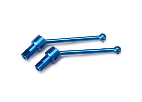 Traxxas Driveshaft Assembly, Front/Rear,Blue-Anodized Aluminum, (2) (7650R)