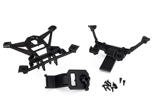 Traxxas Body Mounts, Front & Rear/3x15mm BCS (7715)