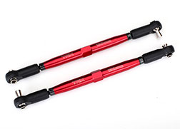 Traxxas Toe Links, X-Maxx®(157mm) (2)/ Rod Ends, Assembled with Steel Hollow Balls (4) (7748R)