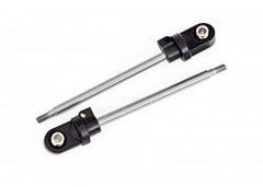 Traxxas Shock shaft, 92mm (GTX) (steel, chrome finish) (2) (assembled with rod ends & hollow balls) (7863) TRAXXAS