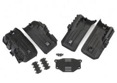 Traxxas Fenders, inner, front & rear (2 each)/ rock light covers (8)/ battery plate/ 3x8 flathead screws (4) (8072) TRAXXAS