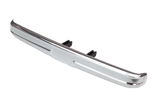 Traxxas Bumper, Front (chrome)/ Bumper Mount/ 3x10 BCS (2) (8137)