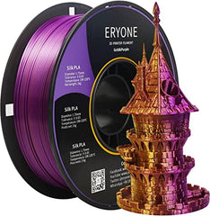 Friendly Hobbies Premium Silk PLA/TPU/ABS/PETG 3D Printer Filament, 1.75mm, 1kg