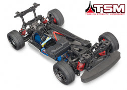 Traxxas 4-Tec 2.0 VXL 1/10 Brushless RTR Touring Car Chassis (No Body) (83076-4)