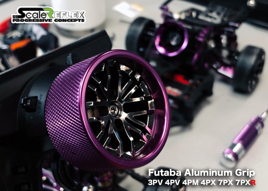 Scale Reflex Billet Aluminum (Purple) Steering Grip 832500 Scale Speed