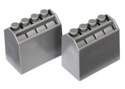Traxxas Oil Bottles, Grey (2) (8424) TRAXXAS