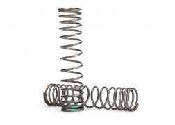 Traxxas Spring, Shock, Rear (silver) (GTR) (progressive, 1.042 rate) (2) (8445X) TRAXXAS
