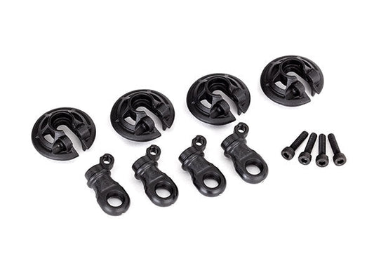 Traxxas Spring Retainers, Lower (captured) (4)/ 2.5x10 CS (4) (8459) TRAXXAS