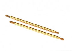 Traxxas Shock shaft, 81mm (GTR) (rear) (TiN-coated) (2) (8464T) TRAXXAS