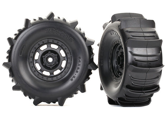 Traxxas UDR Paddle Tires, Assembled, Glued, Foam Inserts (2) (8475) TRAXXAS