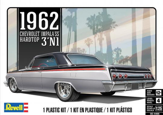 Revell '62 Chevy Impala SS Hardtop 3'N1 (RMX854466) Horizon Hobby