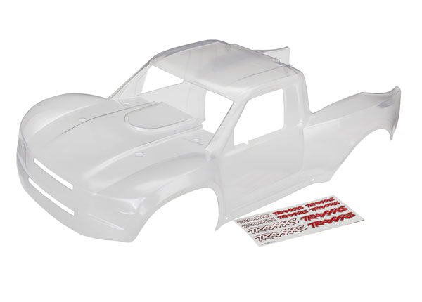 Traxxas Body, Desert Racer® (Clear, Trimmed, Requires Painting)/ Decal Sheet (8511)