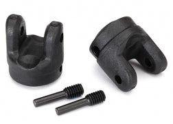 Traxxas Yokes, Transmission (2)/ 4x15mm Screw Pins (2) (8658)