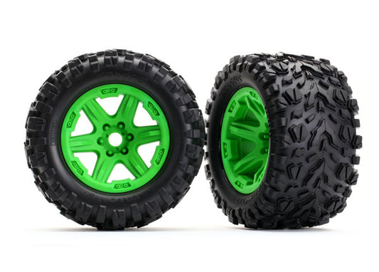 Traxxas Tires & Wheels, Assembled, Glued (8672G)
