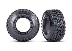 Traxxas Tires, Canyon RT 4.6x2.2"/ Foam Inserts (2) (wide) (requires 2.2" diameter wheel) (8871)