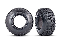 Traxxas Tires, Canyon RT 4.6x2.2"/ Foam Inserts (2) (wide) (requires 2.2" diameter wheel) (8871)