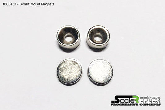 Gorilla Mount Magnets For 1/10 R/C Car Super-G