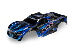 Traxxas Body, Maxx®, blue (painted, decals applied) (fits Maxx® with extended chassis (352mm wheelbase)) (8918A)
