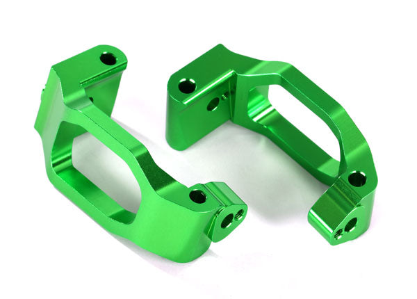 Traxxas Maxx Aluminum Caster Blocks (Green) (8932G)