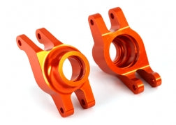 Traxxas Carriers, Stub Axle (orange-anodized 6061-T6 aluminum) (rear) (2) (8952A)