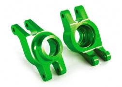 Traxxas Carriers, Stub Axle (green-anodized 6061-T6 aluminum) (rear) (2) (8952G)