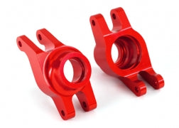 Traxxas Carriers, Stub Axle (red-anodized 6061-T6 aluminum) (rear) (2) (8952R)