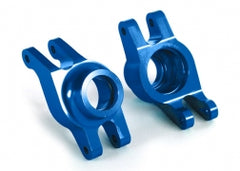 Traxxas Steering Blocks, 6061-T6 Aluminum (blue-anodized), Left & Right (8937X)