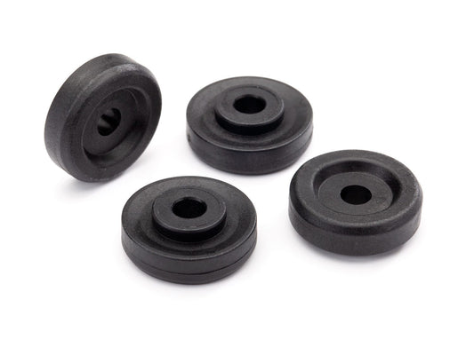 Traxxas Wheel Washers, Black (4) (8957)