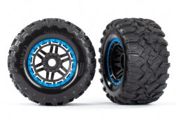 Traxxas Tires & Wheels, Assembled, Glued (8972A)