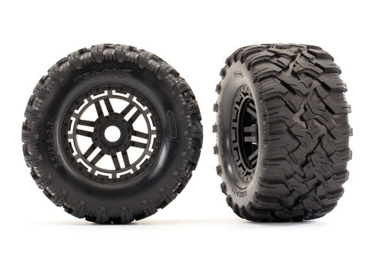 Traxxas Tires & Wheels, Assembled, Glued (8972) TRAXXAS