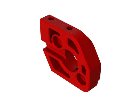 Arrma Aluminum Motor Plate (Red) (ARA320483)