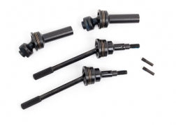Traxxas Driveshafts, front, extreme heavy duty, steel-spline constant-velocity with 6mm stub axles (9051R)